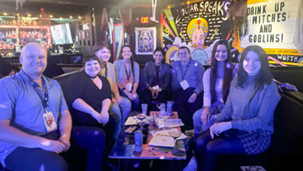 Students at the NASAC trivia event during the SNA 45th annual meeting