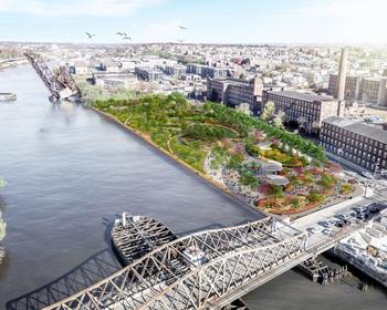 East Newark Waterfront Park rendering