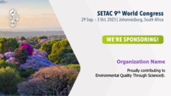 SETAC Johannesburg sharing slide preview for sponsors