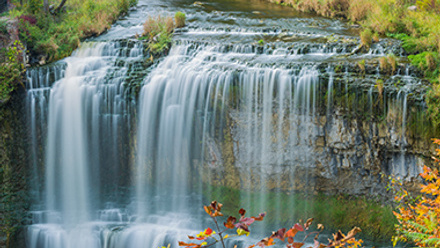 Webster's Falls in Hamilton, Ontario