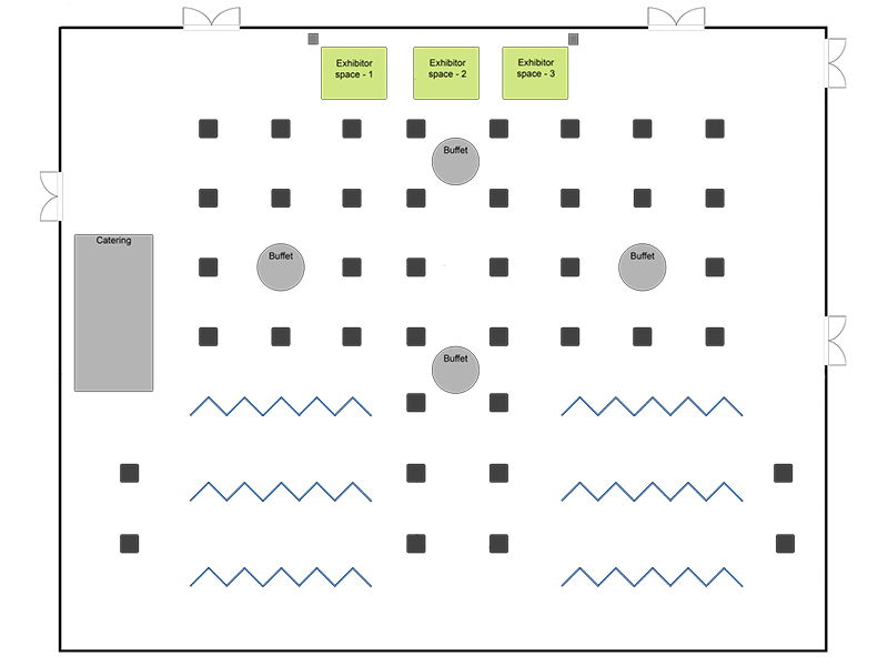 SETAC LCA Bruges Floorplan Exhibition