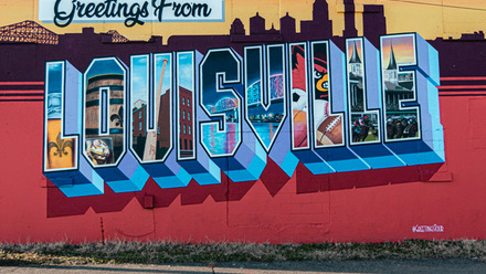 Greetings From Louisville mural