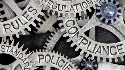 Regulatory cogs word art