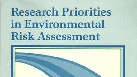 Title: Research Priorities in Environmental Risk Assessment