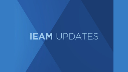 SETAC Blue background with IEAM Updates text