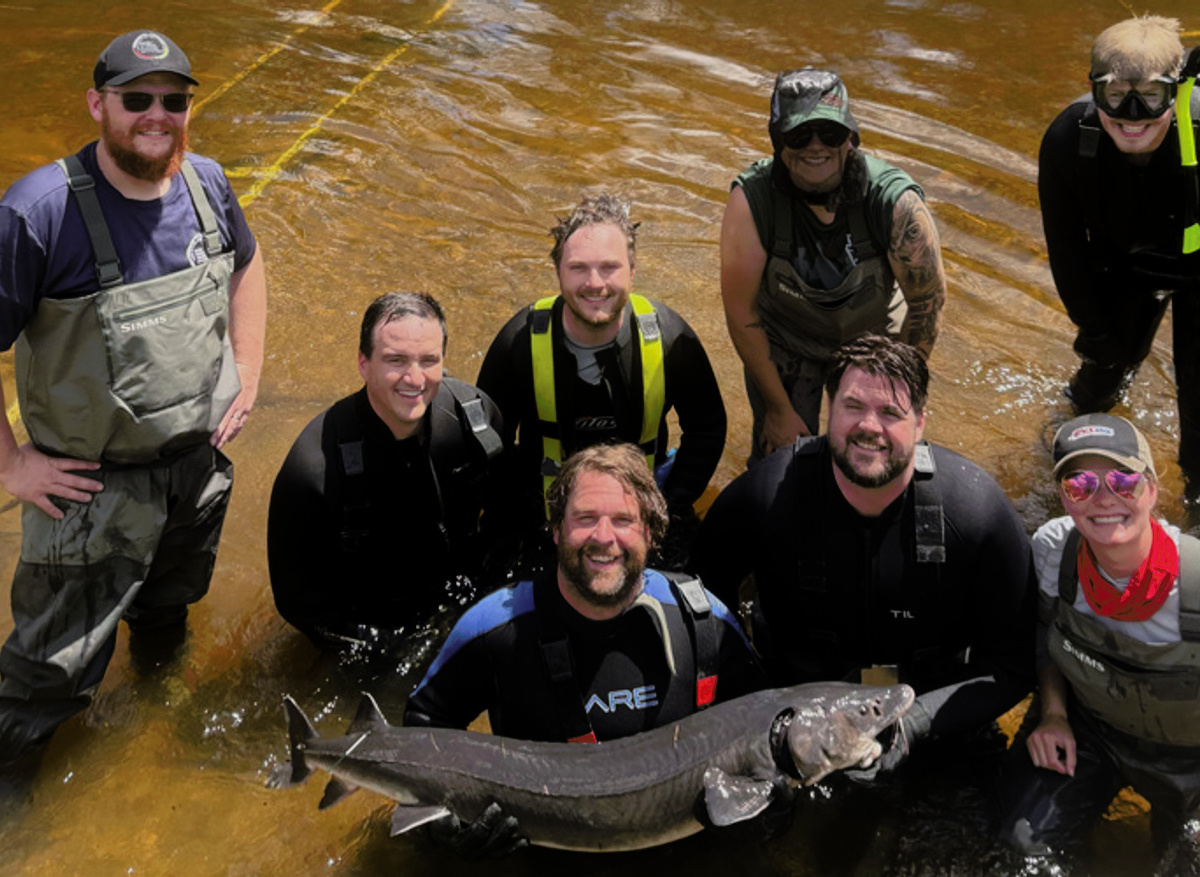 2025 RNRF grant supports a Michigan State University project for Lake Sturgeon, led by SETAC member Scott Colborne