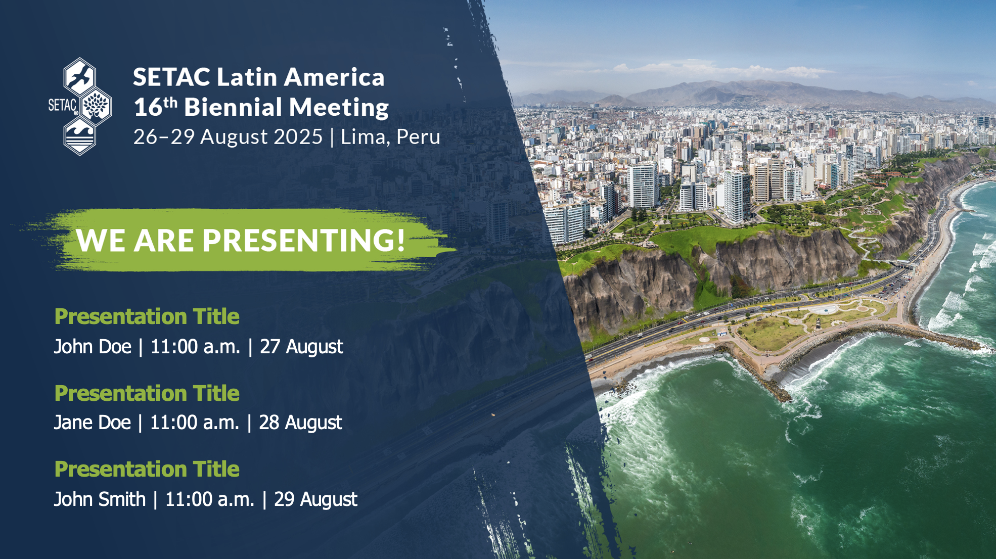SETAC Lima We Are Presenting