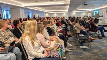 Participants listening to plenary speaker at the SETAC Australasia 2025 meeting