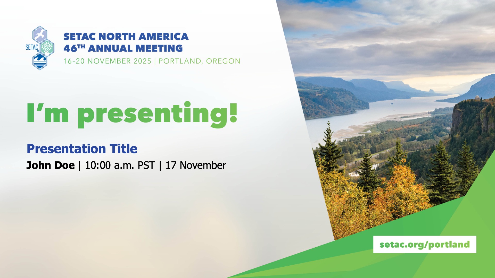 SETAC Portland Sharing Image - Im Presenting