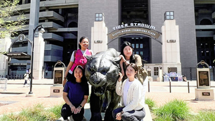Students at the SETAC South Central 2025 Chapter meeting
