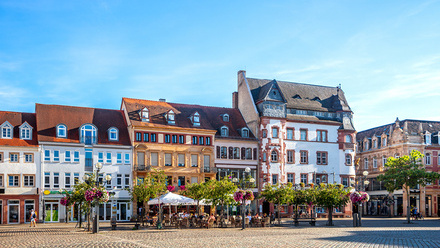 Landau cityscape