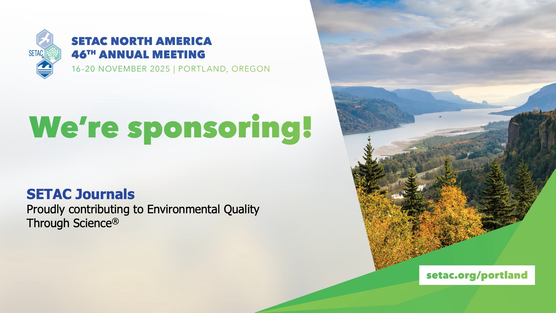 SETAC Portland Sponsoring Ad