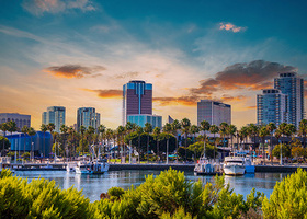 Long Beach cityscape 