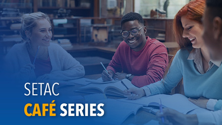 SETAC Cafe image, students