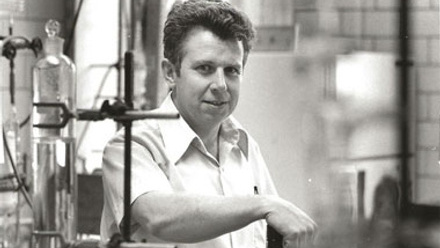Don Mackay in a lab setting