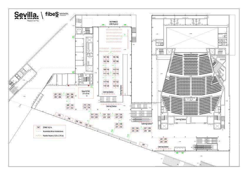 SETAC Seville Exhibitor Floorplan