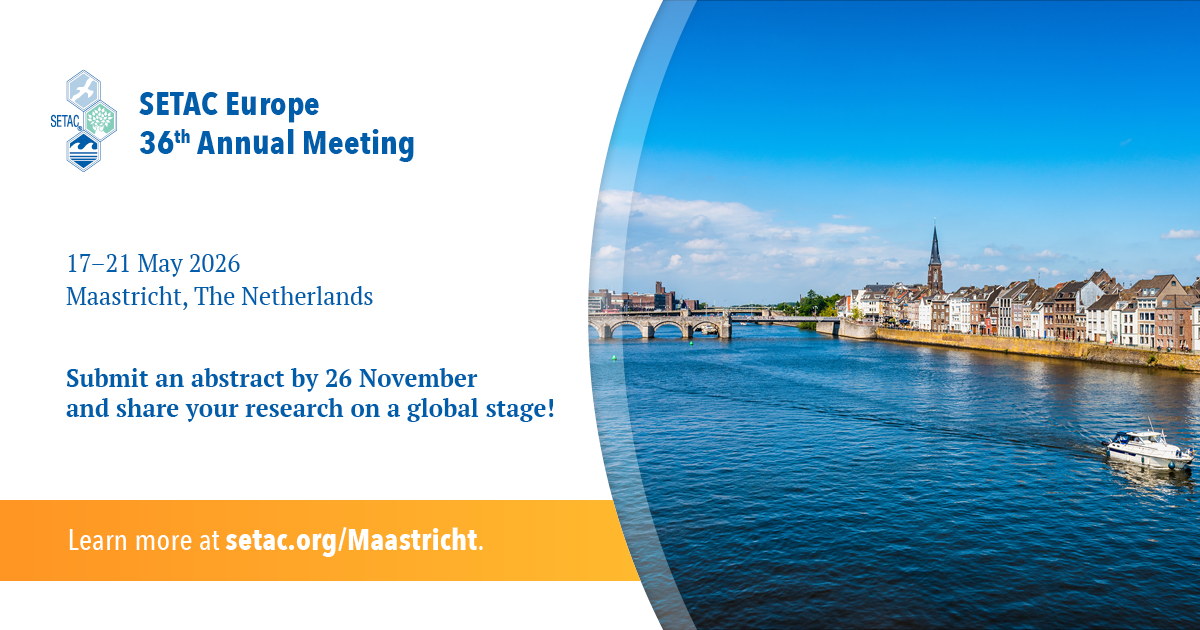 SETAC Maastricht abstracts sharing image