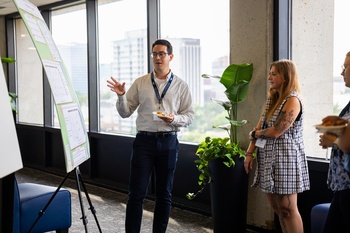 Poster presenter at the YES 2026 meeting