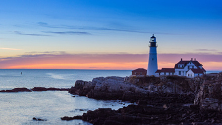 lighthouse in Portland, Maine