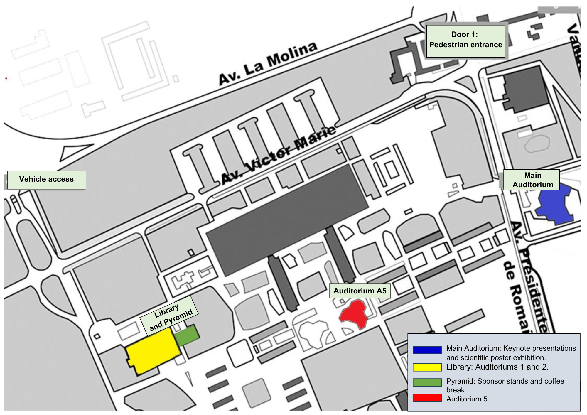 SETAC Lima venue map