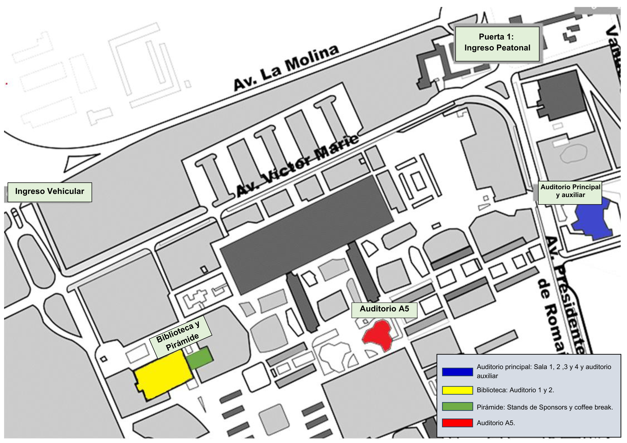 SETAC Lima venue map