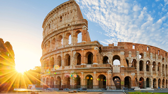 Colosseum in Rome, Italy