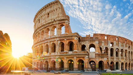 Colosseum in Rome, Italy